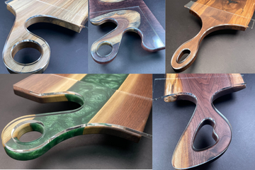 Charcuterie Board Handles, The Craftsman Starter Pack Router Templates, 5 Pack