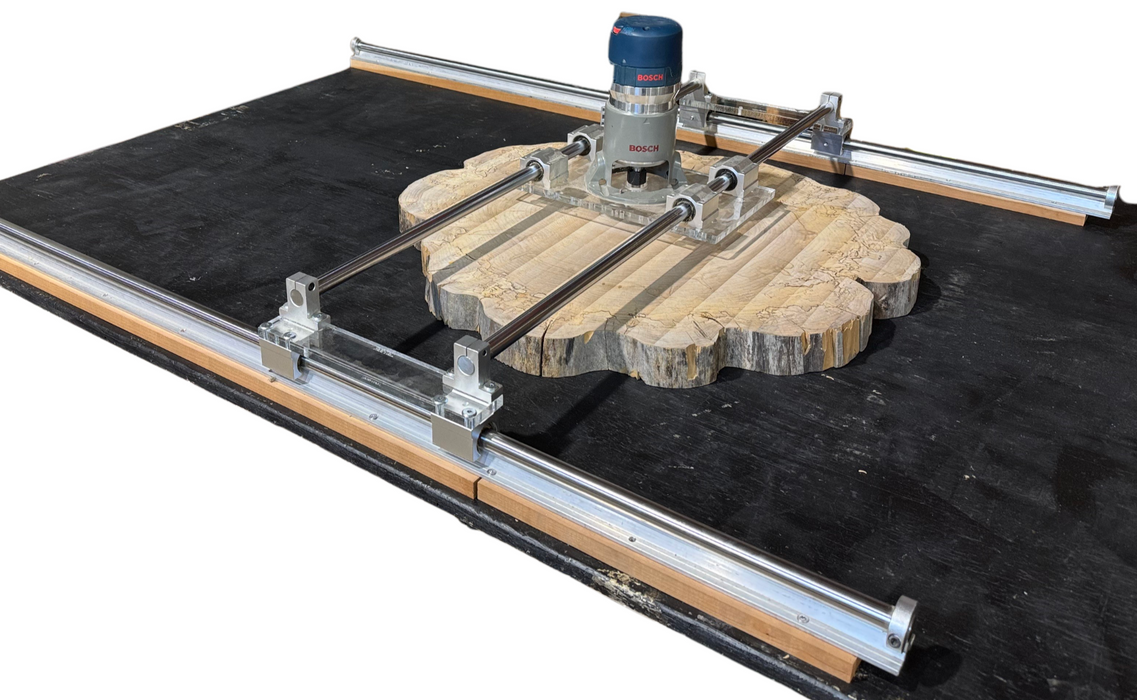 Slab Flattening Sled Router Jig (SlabTech)