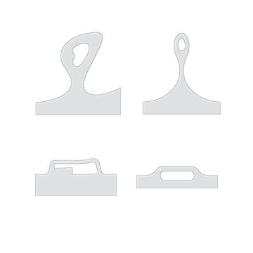 Handles Acrylic Router Template For Cheese Board