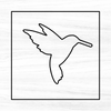 Humming Bird Acrylic Router Template