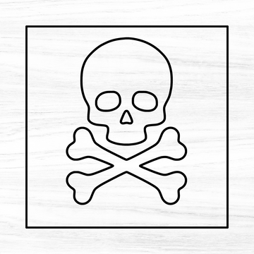 Skull Acrylic Router Template