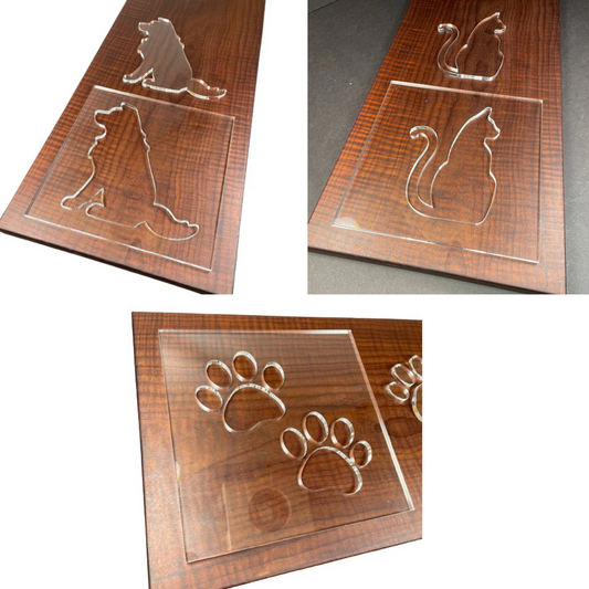 Pet Router Template Inlays, Multi Pack, 3 Pack