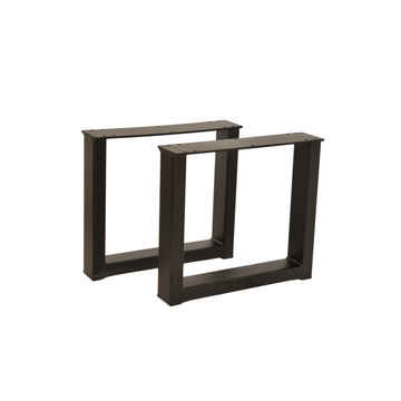 Metal Table Legs Multiple Sizes, (Elmont), Set Of 2