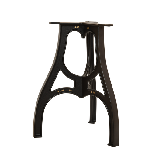 40" Cast Aluminum Pedestal Bar Height Base (Eiffel)