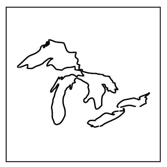 Great Lakes Acrylic Router Template