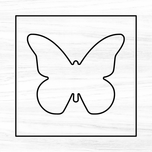 Butterfly Acrylic Router Template