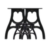 Cast Aluminum Table Legs With Bench Legs Bundle (Michael Collection)