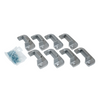 Dovetail Bed Slat Brackets Heavy Duty, Set of 8