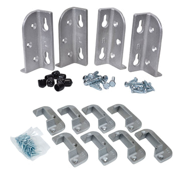 Bed Corner Brackets With Dovetail Slat Brackets Bundle