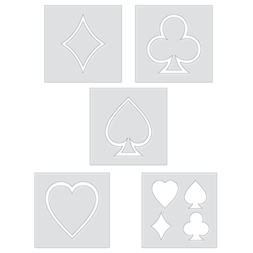 Playing Card Acrylic Router Template