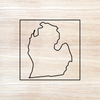 Michigan Mitten Acrylic Router Template