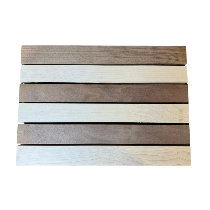 Cutting Board Kit Walnut and Maple