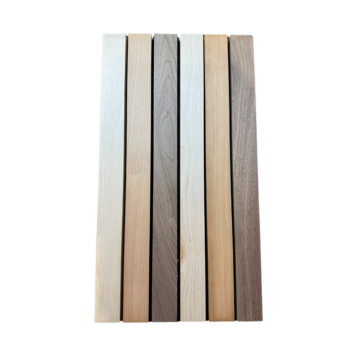 Cutting Board Kit Walnut, Maple, & Cherry