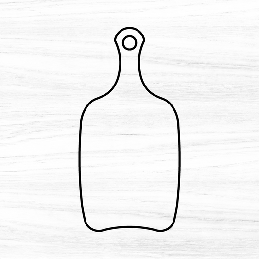 Serving Board "Traditional" Acrylic Router Template