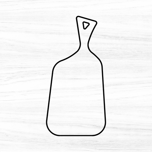Serving Board "Triangle Handle" Acrylic Router Template