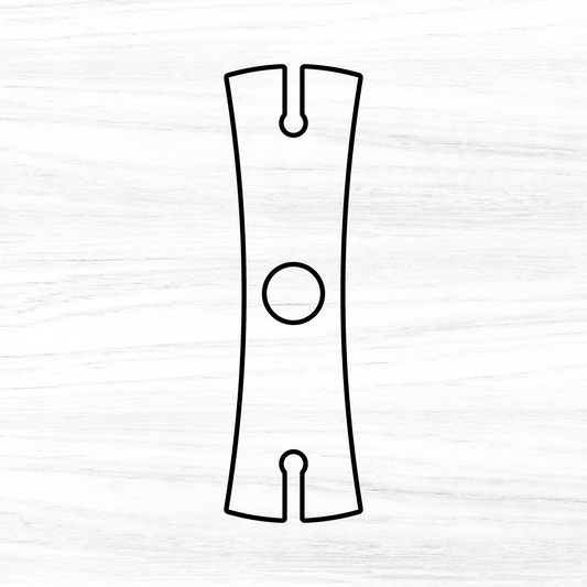 Modern Wine Caddy Acrylic Router Template