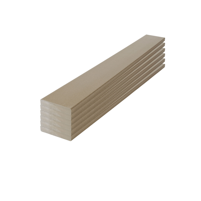 Poly Lumber 1" x 5-1/2" x 44" 6 Pack Multiple Colors Available