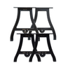 Cast Aluminum Table Legs With Bench Legs Bundle (Camden Collection)