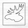 Moose Acrylic Router Template
