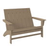 EasyBuild Outdoor Double Modern Adirondack Loveseat Poly Kit