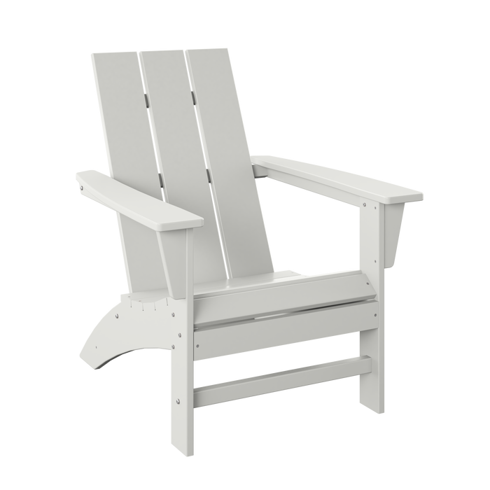 EasyBuild Outdoor Modern Adirondack Chair Poly Kit