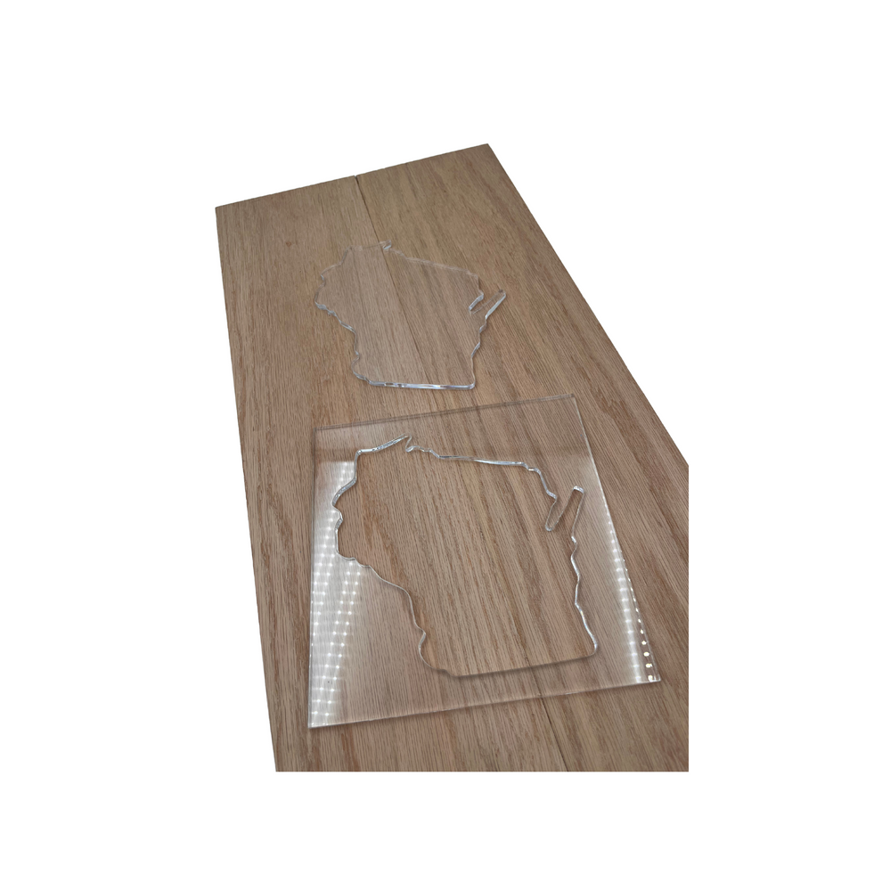 Wisconsin Acrylic Router Template – Bear Hollow Supply