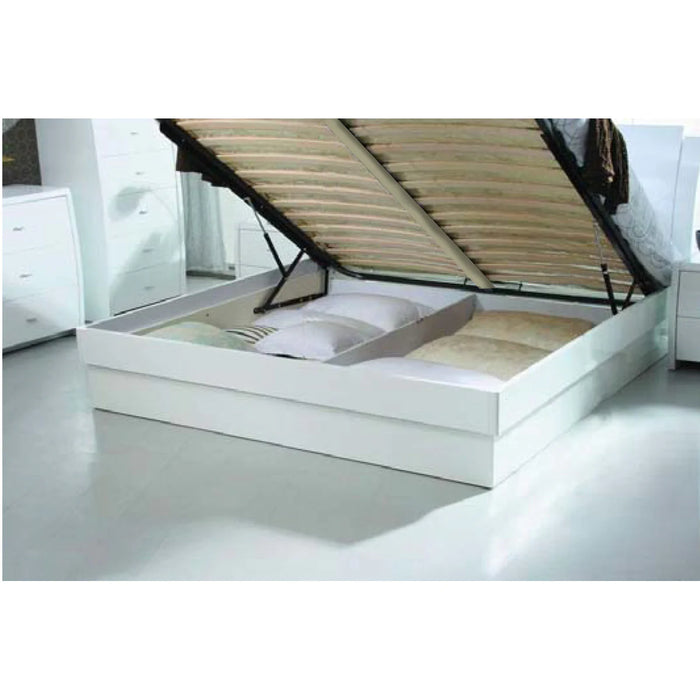 Complete Storage Bed Solution with Frame and Slats