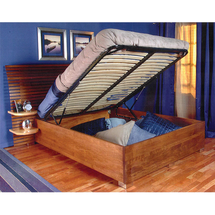 Complete Storage Bed Solution with Frame and Slats