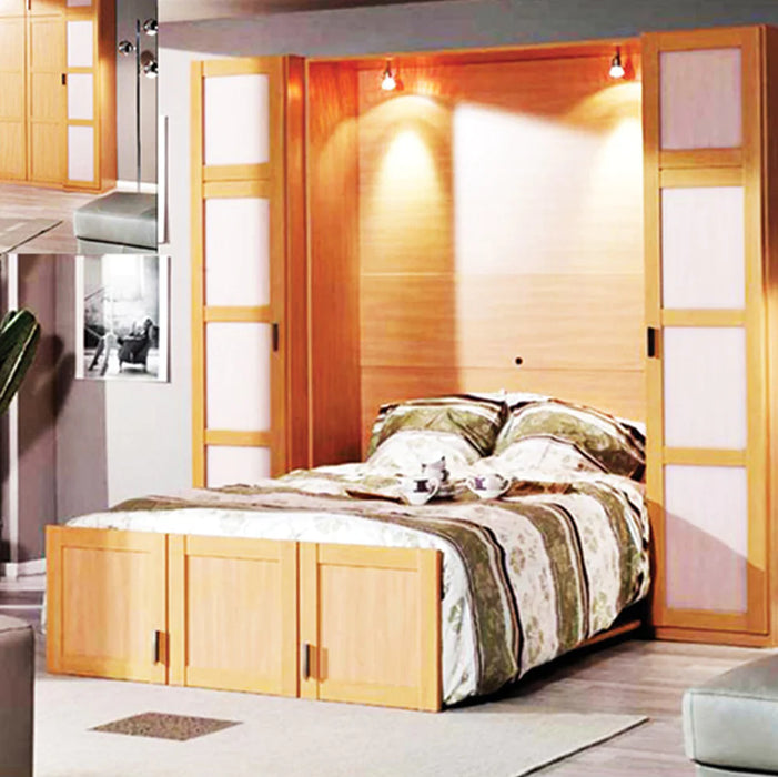 Cabinet Wall Bed With Auto Footboard