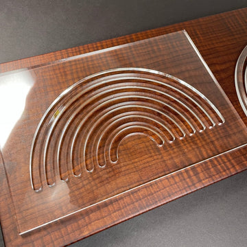 Rainbow Acrylic Router Template