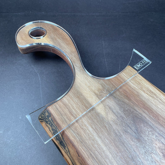 Turtle Head Charcuterie Board Handle Acrylic Router Template