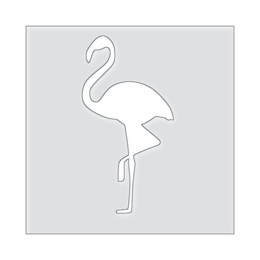 Flamingo Acrylic Router Template