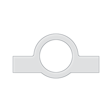 Modern Round Charcuterie Board Handle Acrylic Router Template
