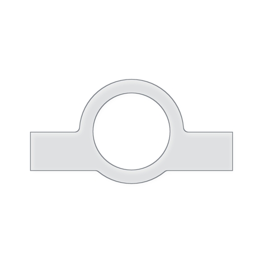 Modern Round Charcuterie Board Handle Acrylic Router Template