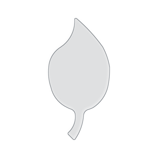 Big Leaf Serving Board Acrylic Router Template