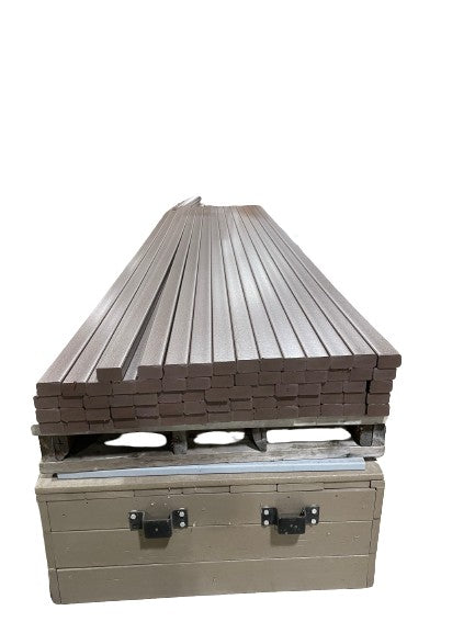 Poly Lumber 99 Pieces (Full Pallet) 2" x 4" x 144" Multiple Colors Available