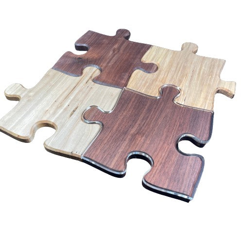 Puzzle Piece Serving Board Router Template (Clear Acrylic) — Jeff Mack  Supply