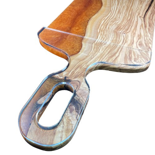 Oval Charcuterie Board Handle Acrylic Router Template