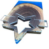 Modern Star Charcuterie Board Handle Acrylic Router Template