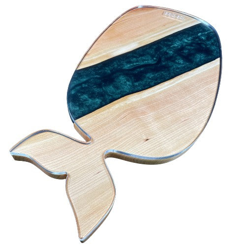 Serving Board "Whale Tail" Acrylic Router Template