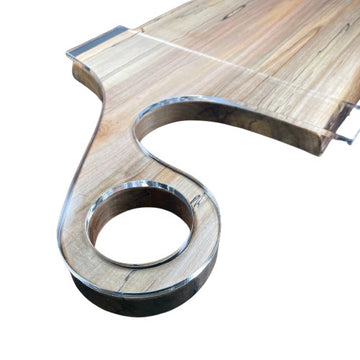 Large Round Charcuterie Board Handle Acrylic Router Template