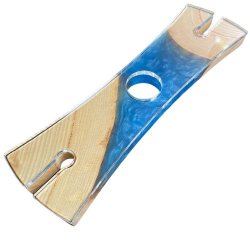 Modern Wine Caddy Acrylic Router Template