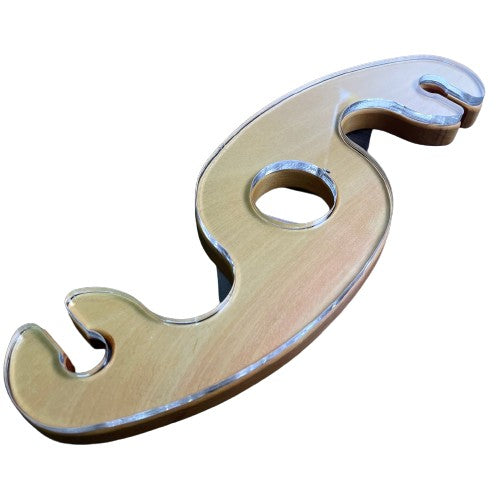 Snake Wine Caddy Acrylic Router Template