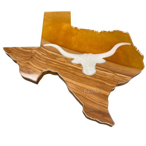 Jumbo State Of Texas Serving Board Acrylic Router Template