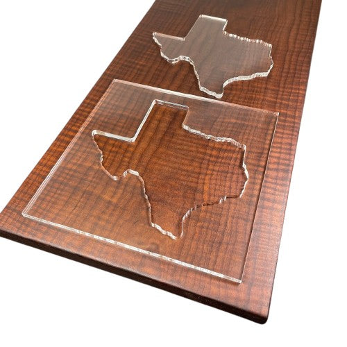 State Of Texas Acrylic Router Template