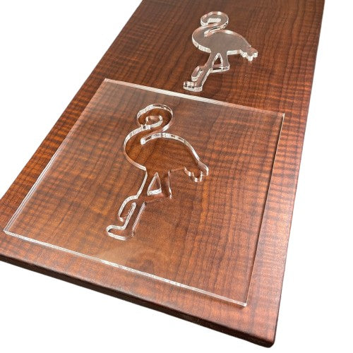 Flamingo Acrylic Router Template