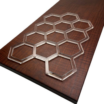 Honeycomb Acrylic Router Template