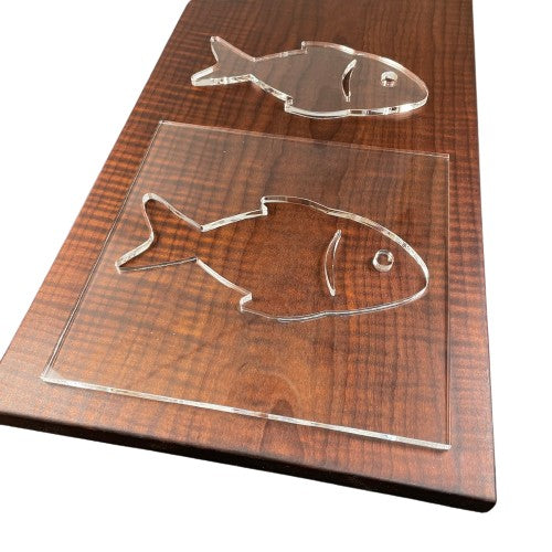 Fish Acrylic Router Template