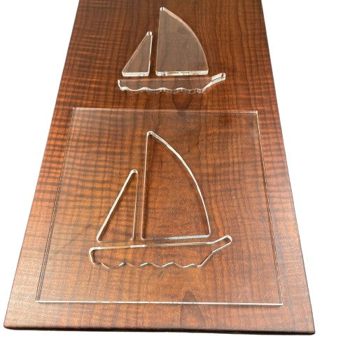 Sailboat Acrylic Router Template — Bear Hollow Supply