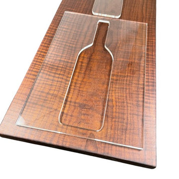 Wine Bottle Acrylic Router Template